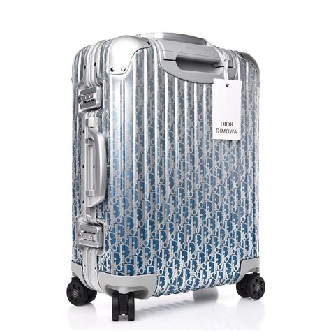 christian Dior Rimowa luggage